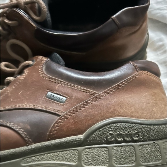 Ecco Brown Genuine Track Footwear Gore-Tex Shoes Mens Size EU 46 US 12 main image 8